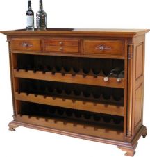 4 Drawer Wine Rack