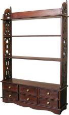 6 Drawer Bookcase / Wall Rack