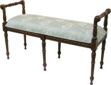 Victorian Stool with upholstered seat STL009UP