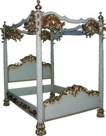 Palm Tree 4 poster bed B023