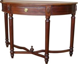 Regency Demi Lune Console Table