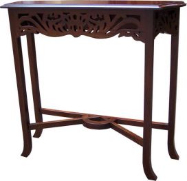 Fretwork Carved Console Table TO33