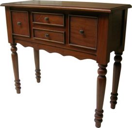 Victorian Hall Table 4 Drawers
