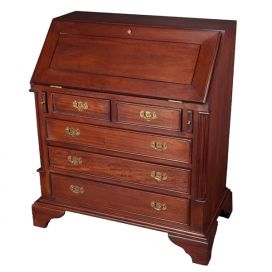 Solid Mahogany Bureau DSK017