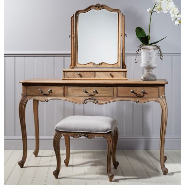 Coco Weathered French Dressing Table