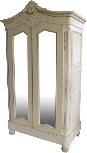 Elegance French Mirrored Armoire  ARM005P