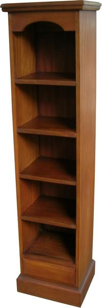 Solid Mahogany DVD shelf / bookcase OCS016