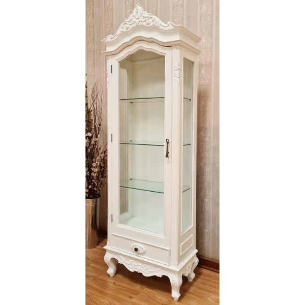 French Glass Fronted Display Cabinet