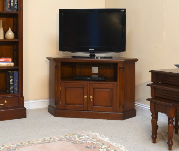 Mahogany entertainment unit discount