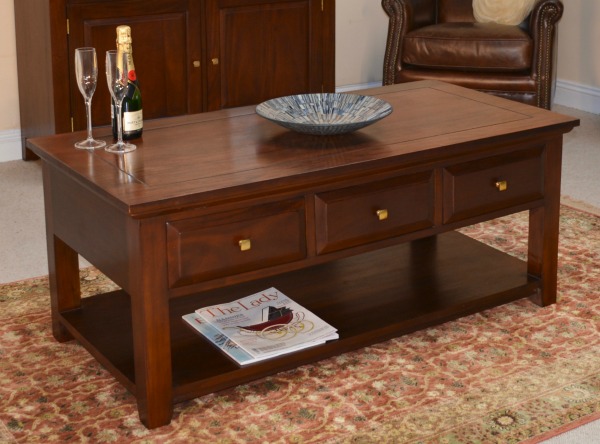 New York Mahogany Coffee Table