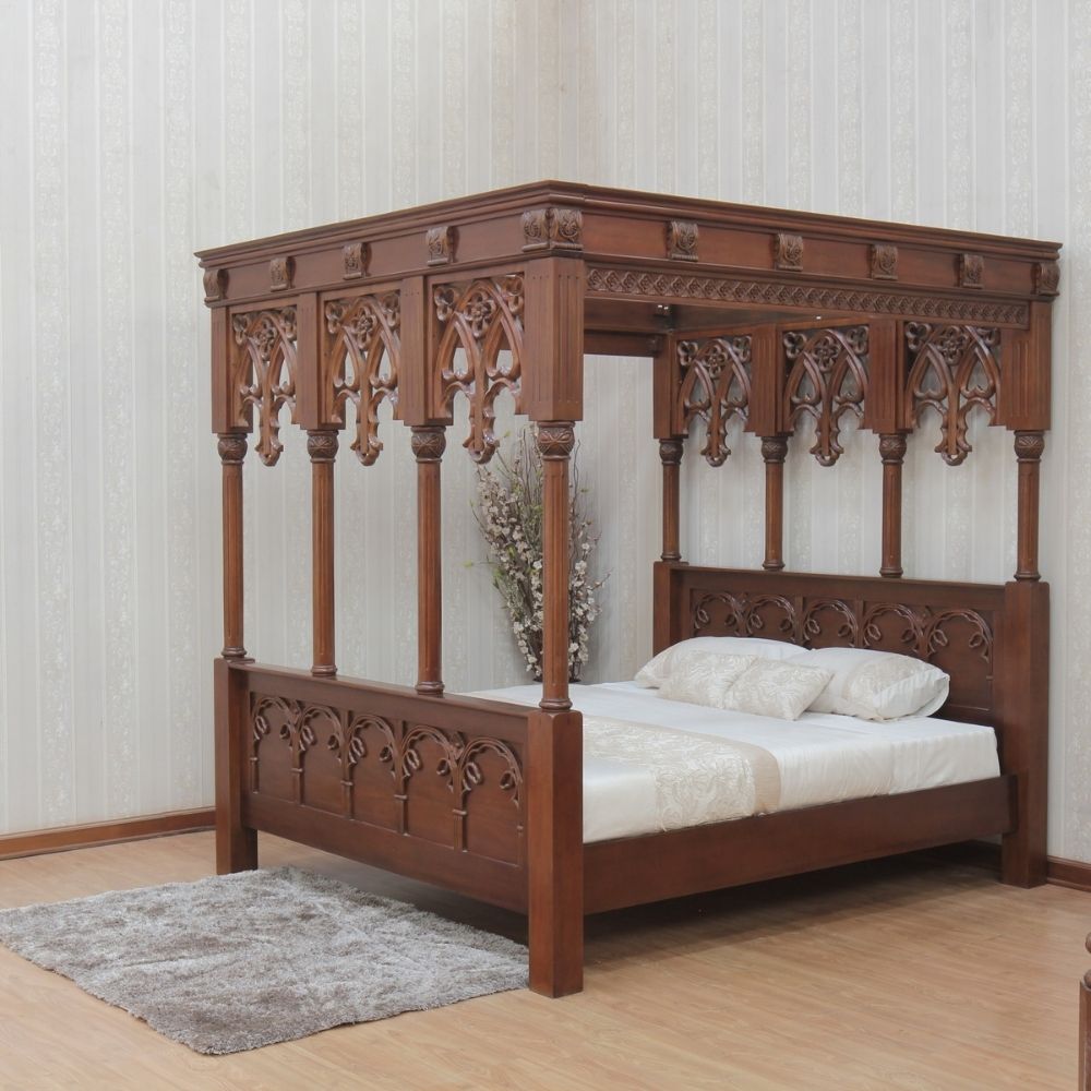 four poster bed