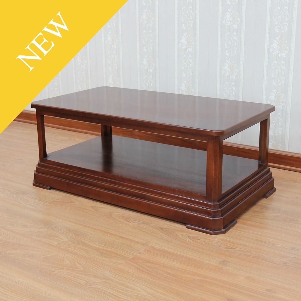 Simple Mahogany Coffee Table