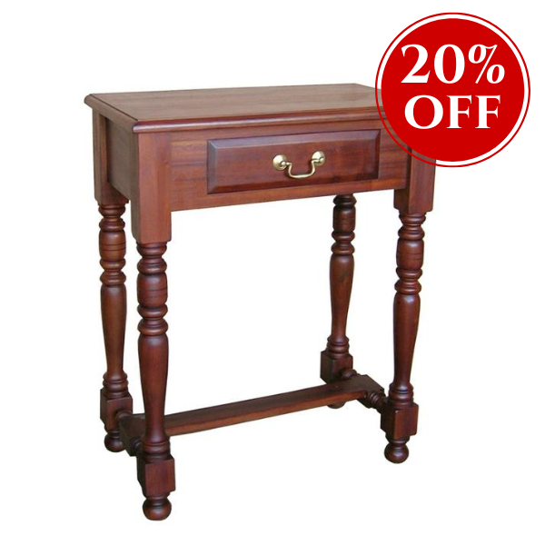 Mahogany Hall Table with drawer