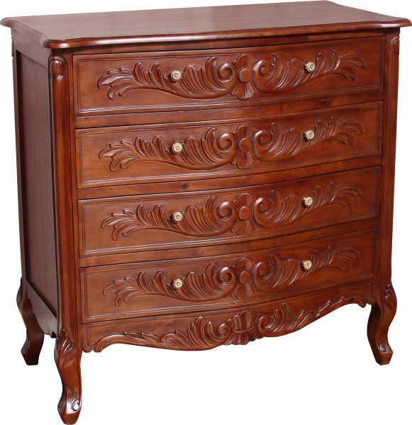 French Rococo Four Drawer Chest CHT103