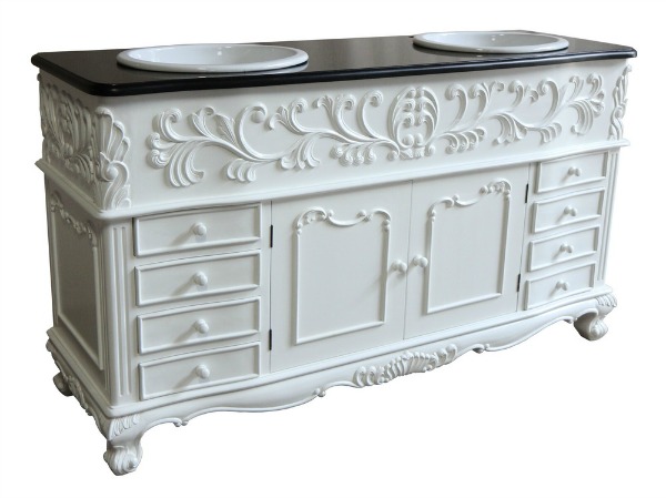 Double Bathroom Vanity Unit VU841(1)