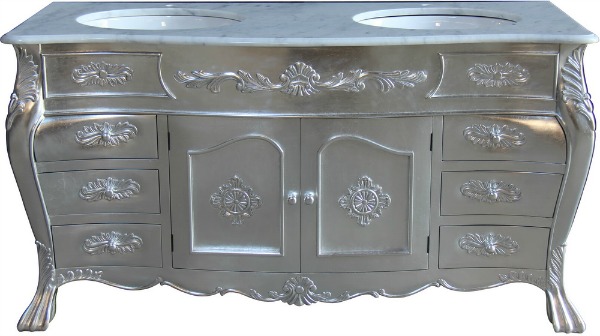 Double Bathroom French Vanity Unit VU899(3)