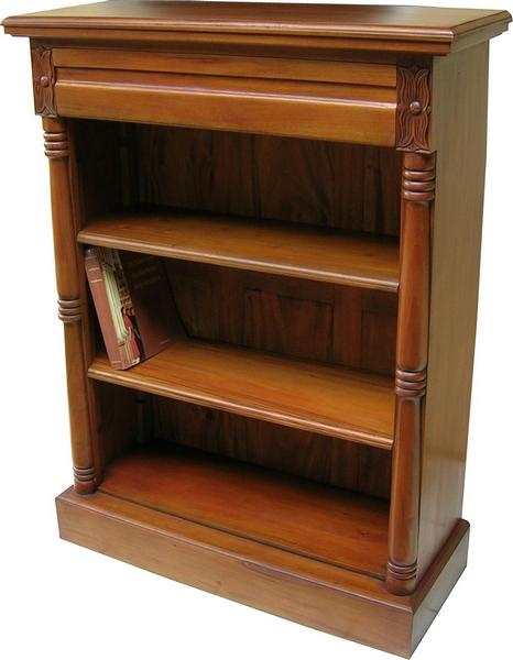 Solid Mahogany Victorian Bookcase BCS002