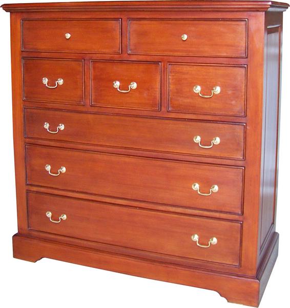 Large Mahogany Chest of Drawers CHT005