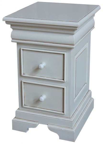 French Louis Philippe Sleigh Style 2-3 drawer Bedside BS040P