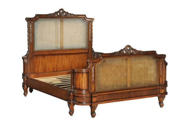 Antoinette French Caned Bed Frame