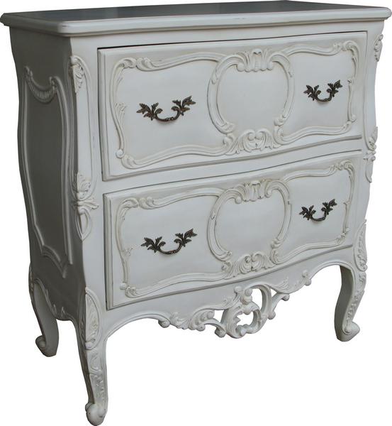 French Rococo Chest of Drawers (2 drawers)
