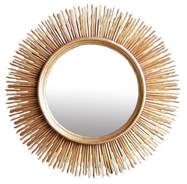 Infinity Gold Sunburst Mirror MR059G