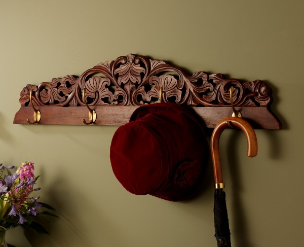 Carved Coat Hook