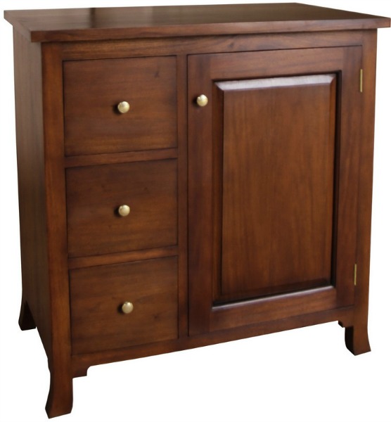 Orchard Mahogany Hi-Fi Cabinet