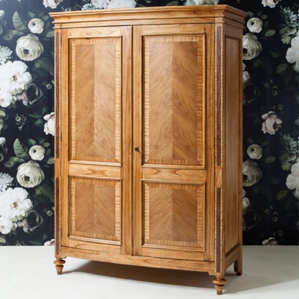 Spire Double Walnut Wardrobe ARMF100