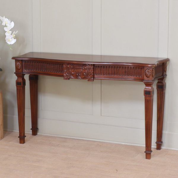  Adam Mahogany Console Table
