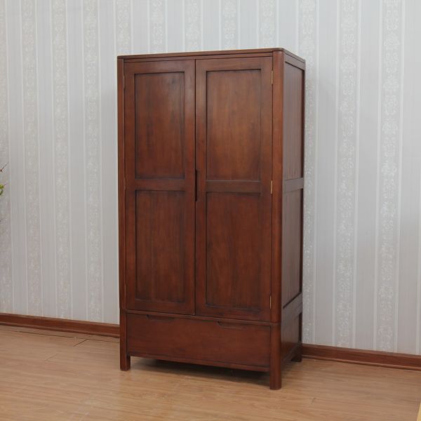 Ledbury Double Mahogany Wardrobe with Drawer