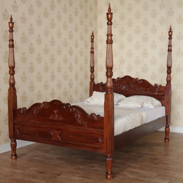 Colonial Four Poster Bed B025