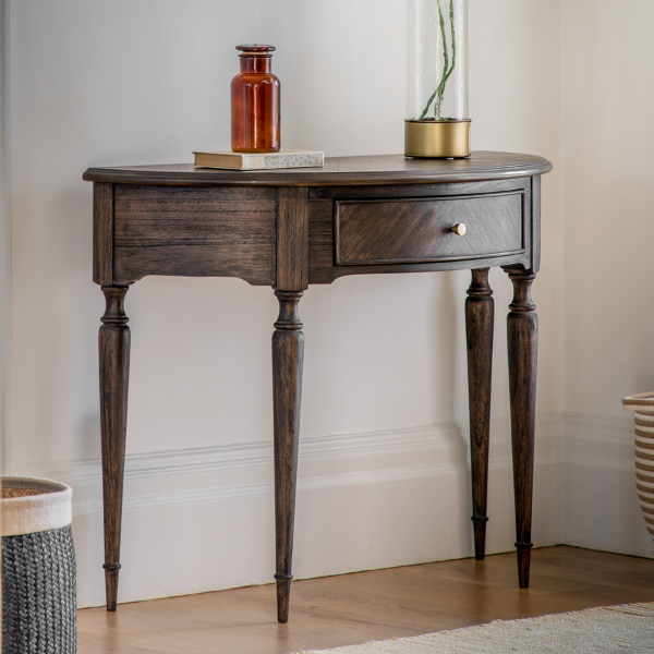 Blenheim Demi Lune Table