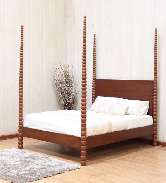 Bobbin Four Poster Bed Frame