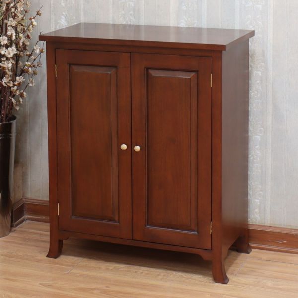 Mahogany Orchard Shoe Cabinet