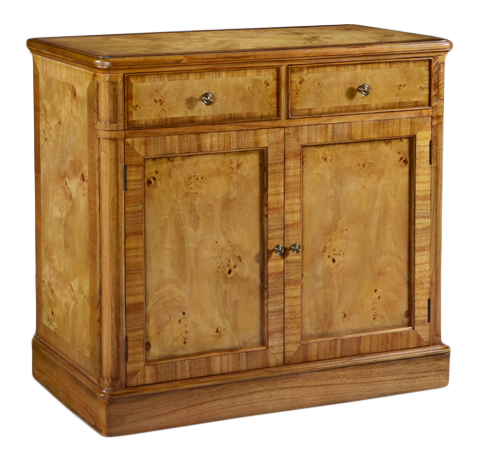 Hampton 2 Drawer Walnut Sideboard