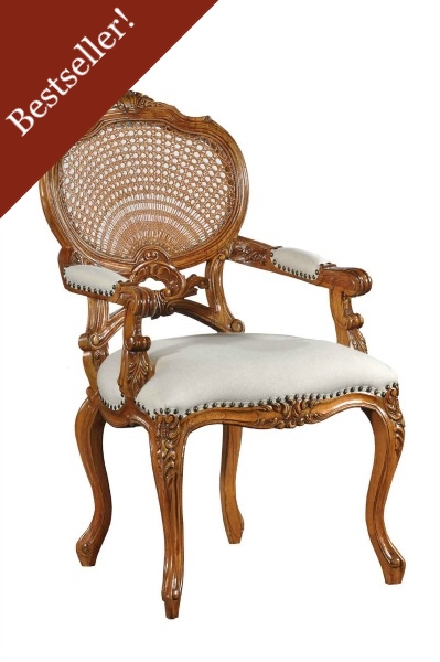 Hampton French Rattan Chair CHRW002