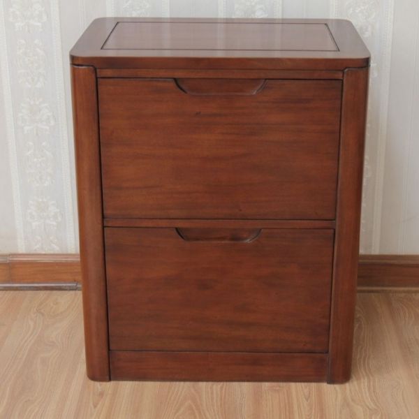 Ledbury 2 Drawer Mahogany File Chest CHT083