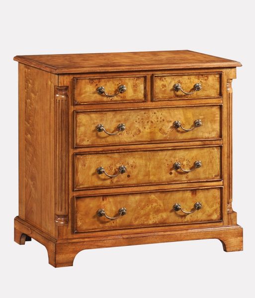 Hampton Walnut Chest of Drawers