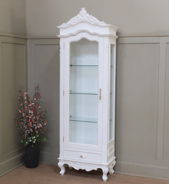 French Glass Fronted Display Cabinet