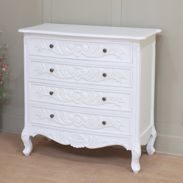 French Rococo Chest of Drawers (4 drawers)