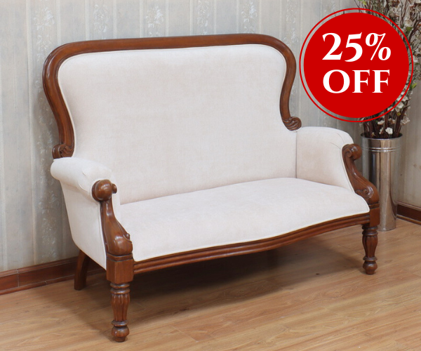 Grandfather 2 Seater Sofa