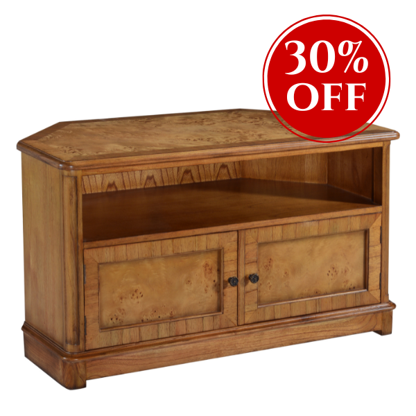 Hampton Walnut TV Cabinet CBNW001