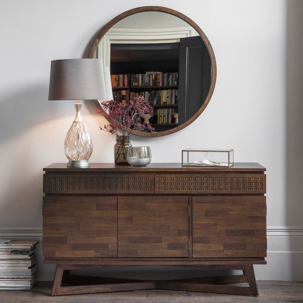 Hedonist (Brown) 3 Door Sideboard