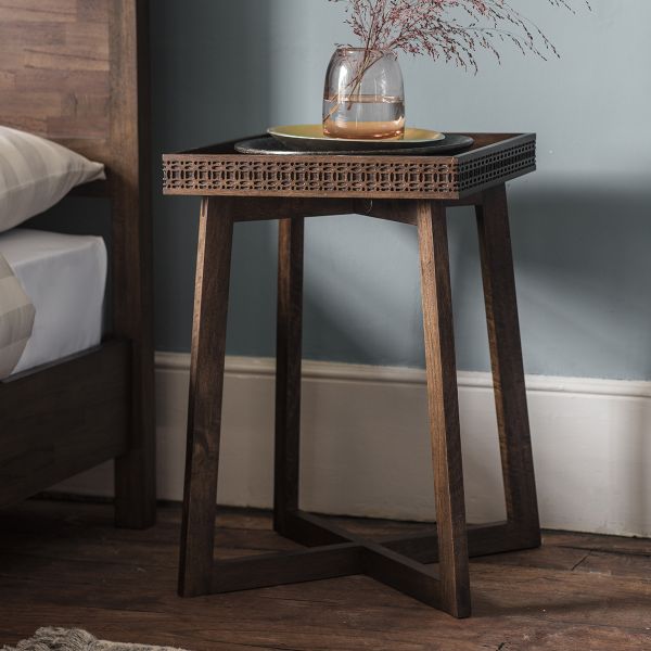 Hedonist (Brown) Open Bedside Table