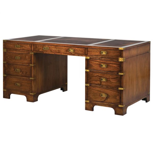 Wellington Large Mahogany Partners Desk