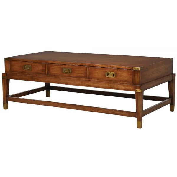 Wellington Three Drawer Coffee Table