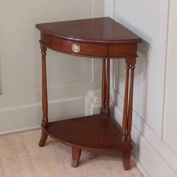 Mahogany Corner Table