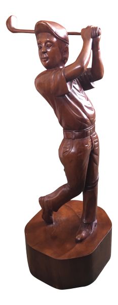 Large Male Golfer Statue / Ornament