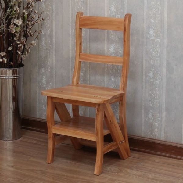 Solid Mahogany Step Chair